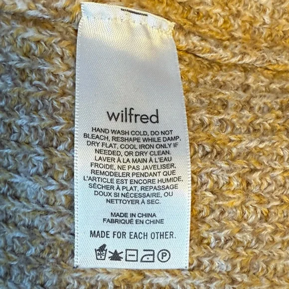 FINAL PRICE - Aritzia Wilfred Montpellier Sweater Dress - Camel - Picture 9 of 11